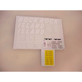 1185-7 -HO Overland Rock Island Vert-A Pack - Pkg. 1 set